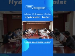 Hydraulikheber und Hydraulikzylinder erfolgreich aufgenommen