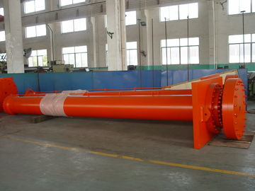 Bau-große Bohrungs-Hydrozylinder mit dem Verschiebungs-Sensor